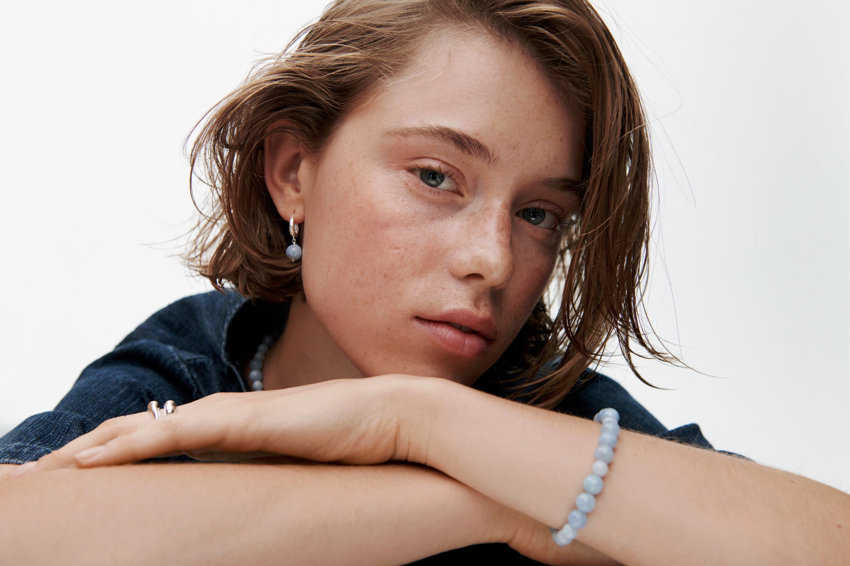 Blue Sky armbånd - forgyldt